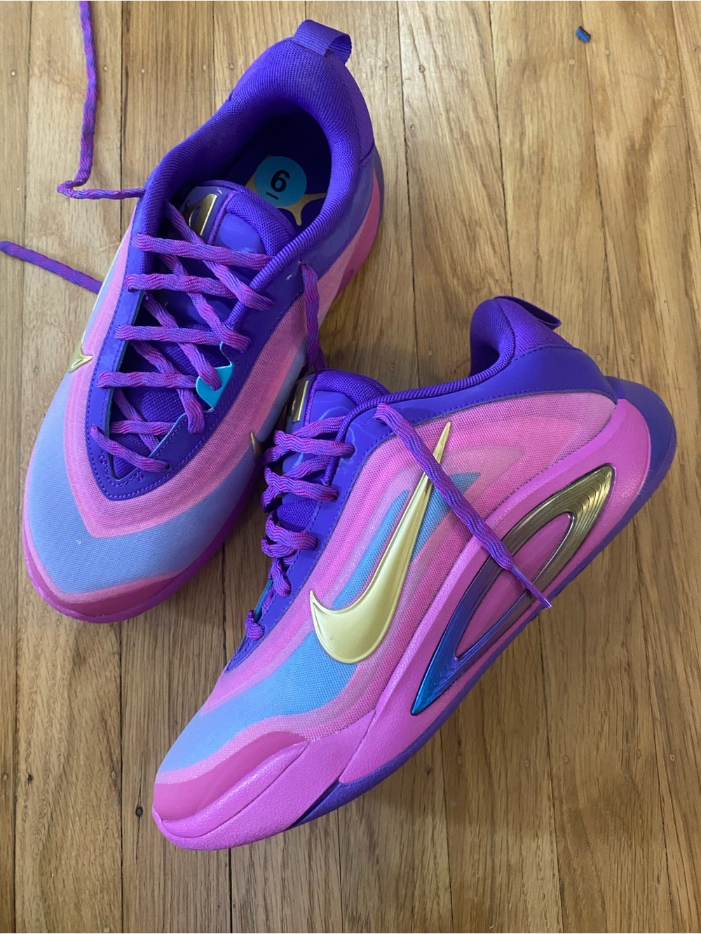NEW Nike Youth A'One Aja Wilson Unapologetic Purple Pink